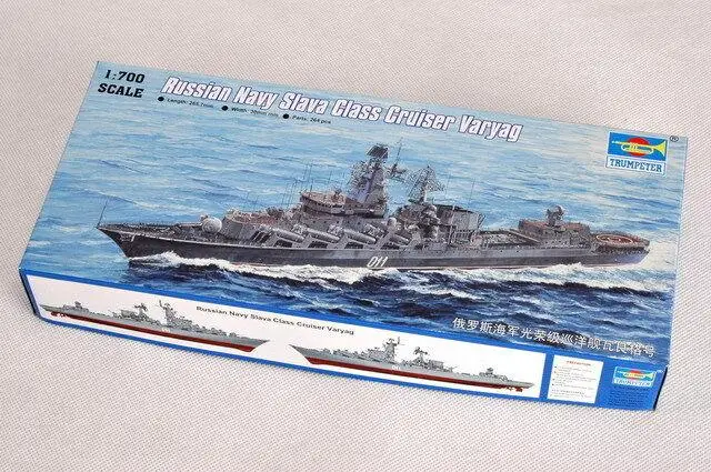 Трубач 1/700 05721 русский круизер варяг | Игрушки и хобби