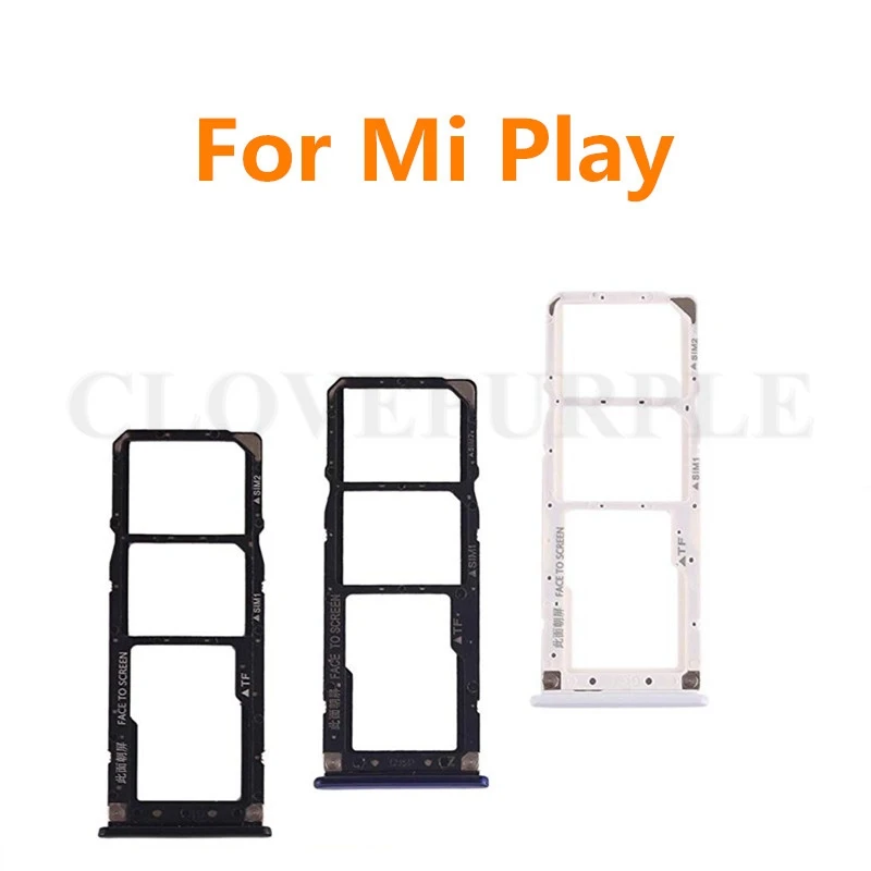 

Sim Card Reader Holder Tray Slot Socket Adapter For Xiaomi Play Mi Play
