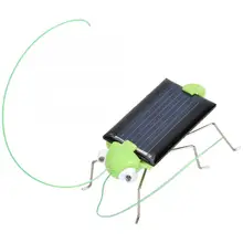 На солнечной энергии саранча хитрые игрушки игры ребенок Забавный шалость Обучающие игрушки Кузнечик Робот игрушка Гаджет подарок солнечная игрушка