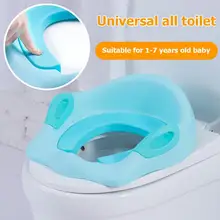 Сиденье для детского унитаза, Складывающийся горшок для путешествий, подлокотник для девочек и мальчиков для обучения унитазу, портативное сиденье для унитаза, подушка для писсуара