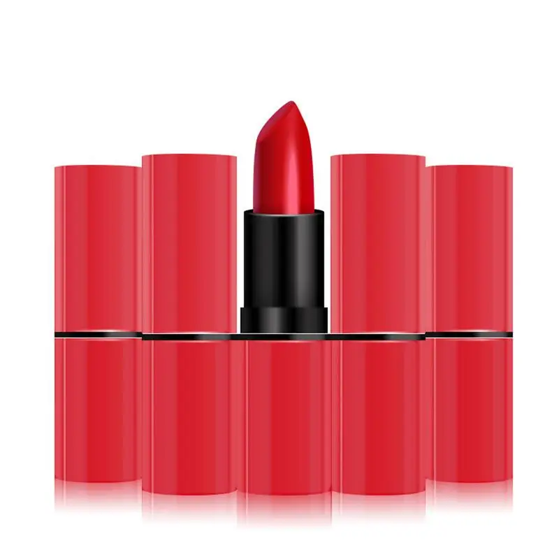 New Lipstick Matte Waterproof Velvet Lip Stick 8 Colors Sexy Red Brown Pigments Makeup Matte Lipsticks Beauty Lips