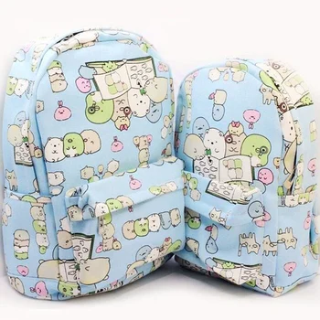 

40cm Japanese Animation Sumikko Gurashi San-X Corner Bio Cartoon Plush Bag canvas plush backpack Plush Bag Soft canvas Doll gift