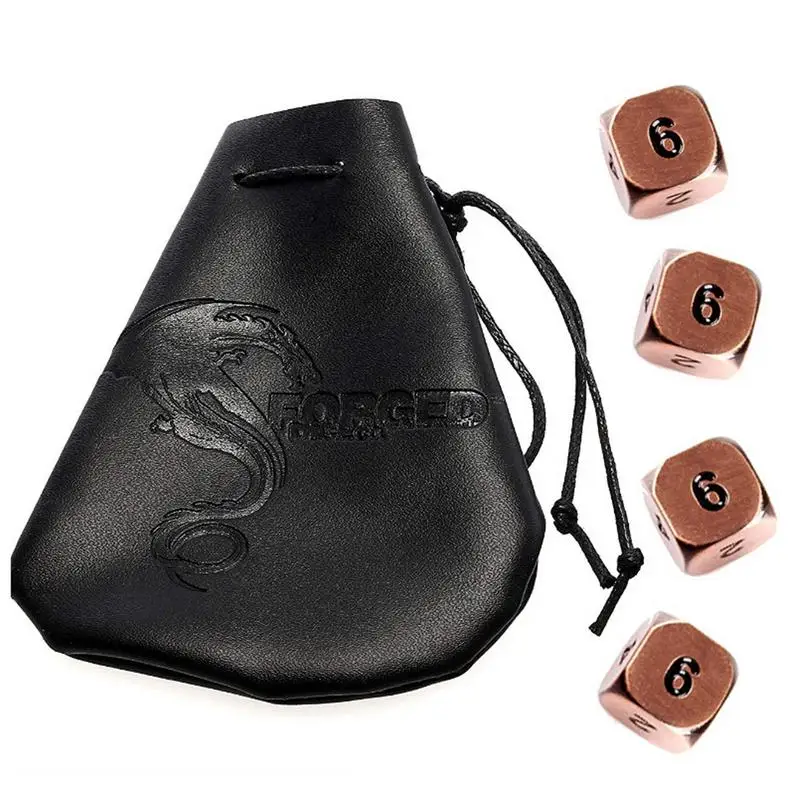 1PC Dedicated Dice Bags Tarot Bag with Leather Drawstring 1PC Dedicated Dice Bags Tarot Bag with Leather Drawstring