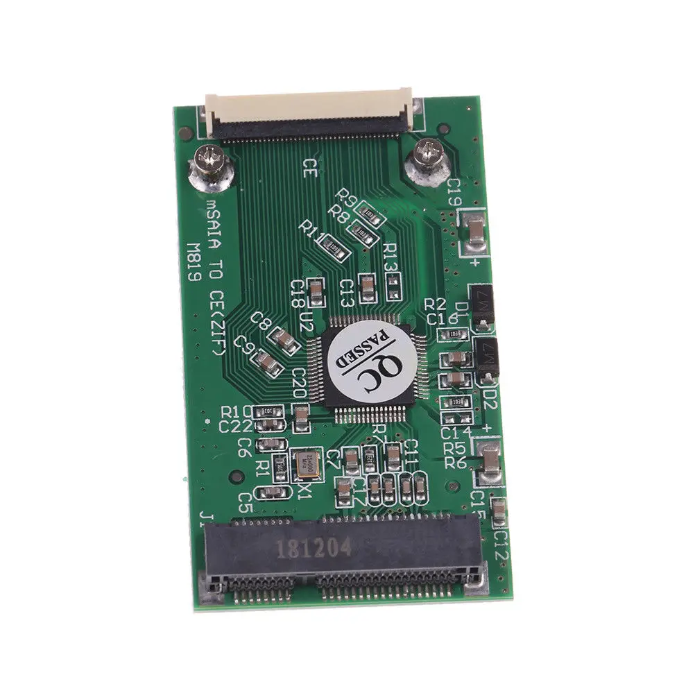 Горячая-Mini Msata Pci-E 1,8 дюймов Ssd до 40 Pin Zif Ce кабель адаптер конвертер карта