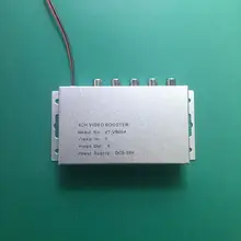 YiiSPO 9V~ 36V 1To 4 выход RCA автомобильный DVD видео усилитель сигнал сплиттера коробка переменный уровень управления для DVD/lcd/tv