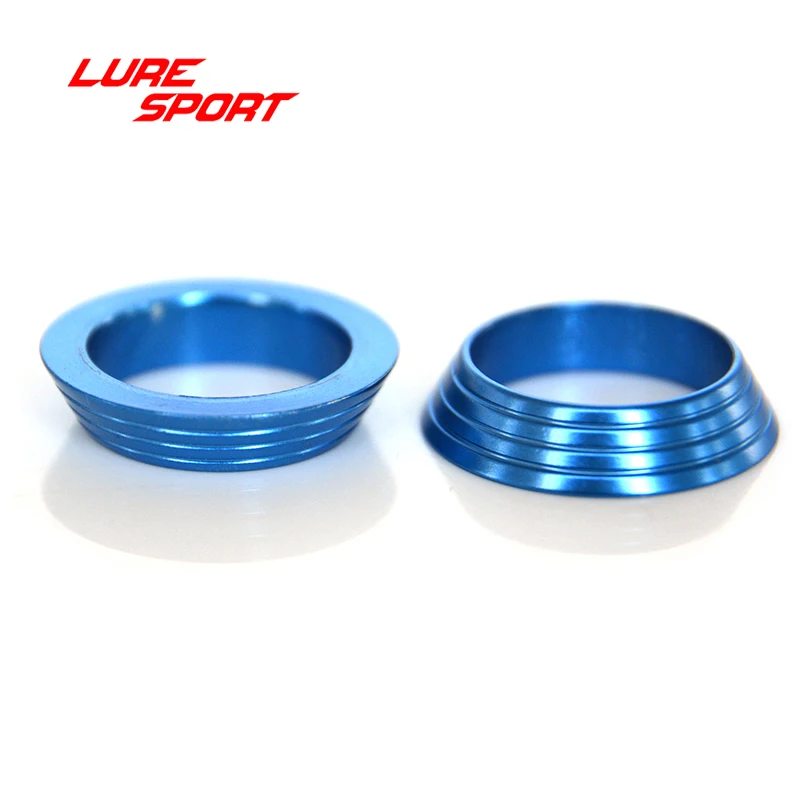 LURESPORT 6 шт. алюминиевое кольцо для проверки ветра с леской удочка Строительные