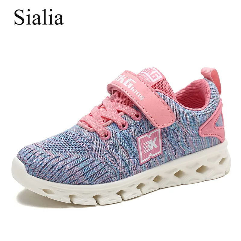 

Sialia Breathable Children Sneakers For Kids Casual Shoes Boys Sport Sneakers Girls Shoes Mesh Fashion Running sapato infantil