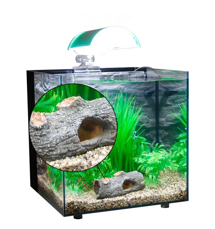 small fish tank decor