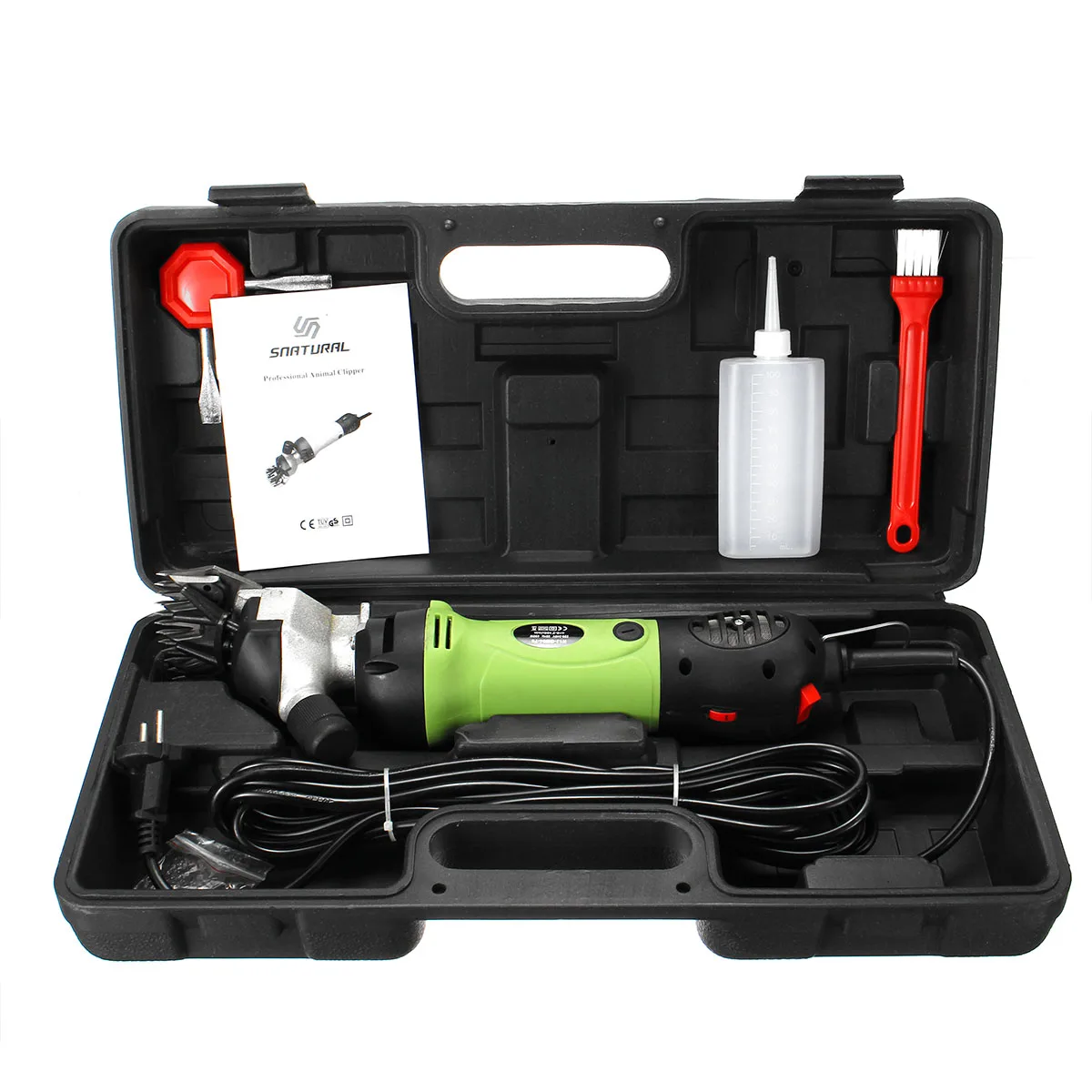 

1080W Electric Shearing Clipper Shear Sheep Goats Alpaca Shears Animal Hair Shearing Machine Cutter Wool Scissor Farm Supplies