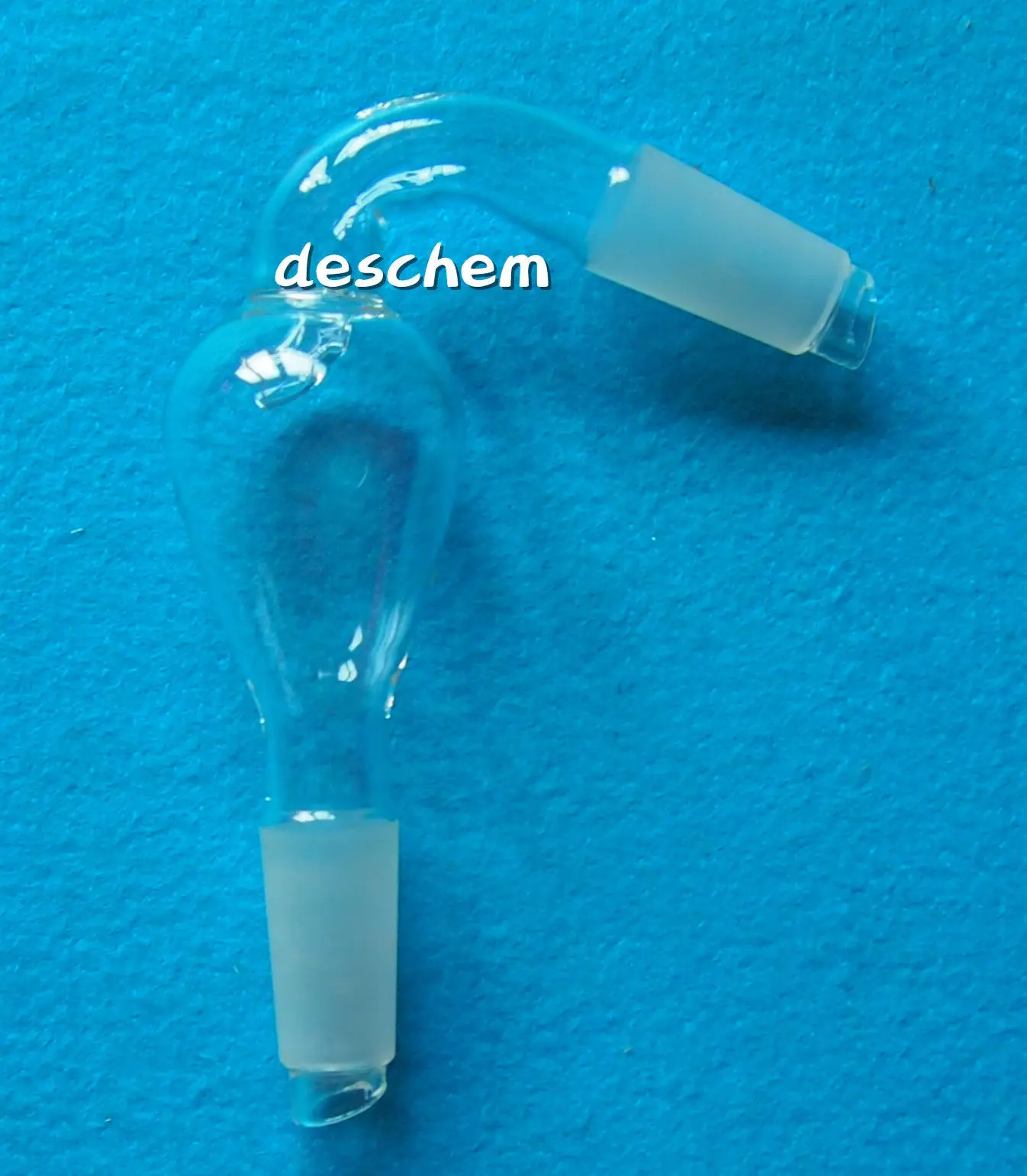 24/40 Glass Bent Anti Splash Adapter Anti-splash Head Lab Chemistry Glassware | Канцтовары для офиса и дома