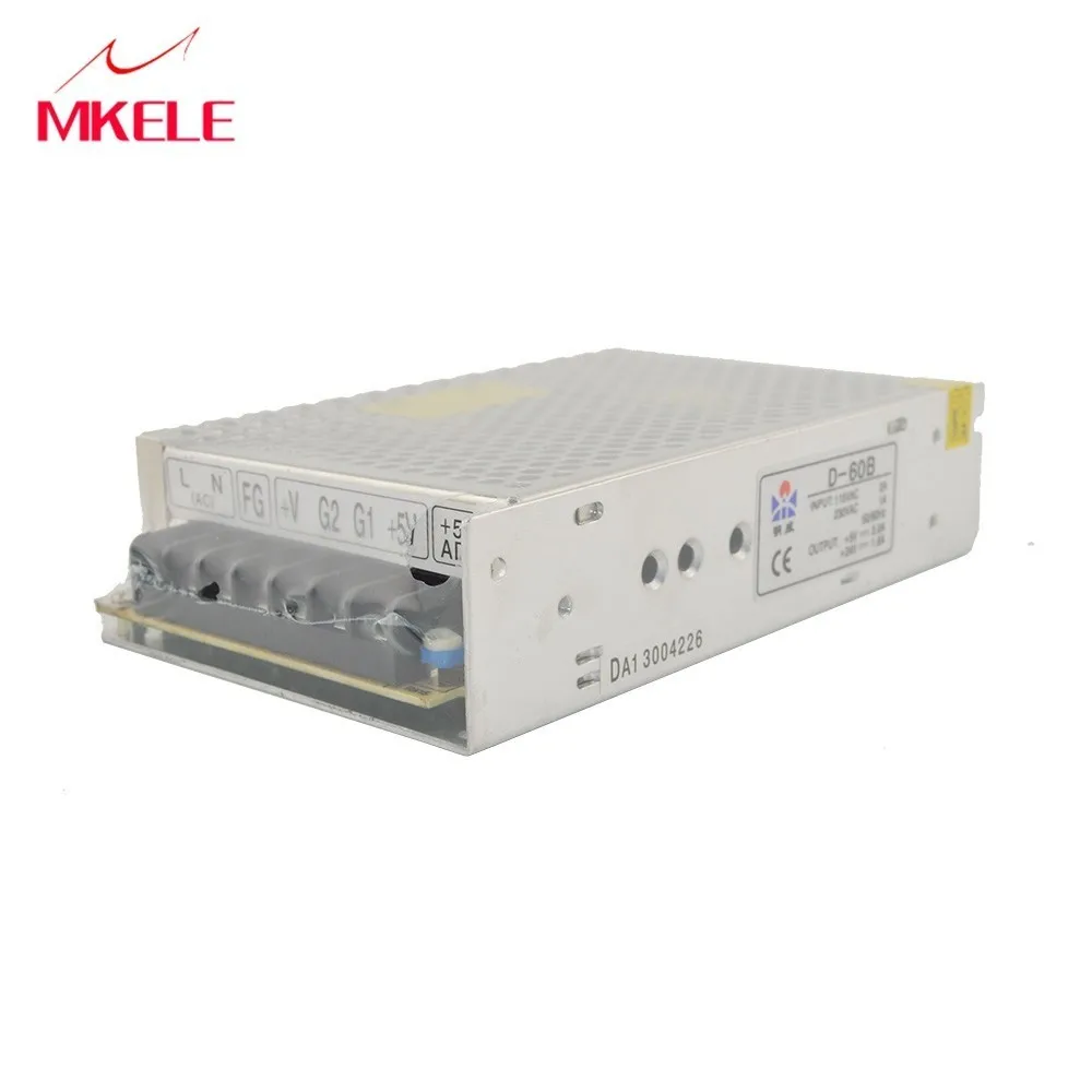

D-60C Constante Spanning Draagbare Dubbele Output AC-DC Voeding Voor Led Strip 60 W 12 V 24 V Power Suply Ac Dc Converter