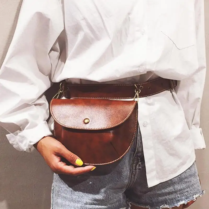 Модный кожаный ремень сумка поясная женская сумка для телефона поясная сумка роскошный бренд PU кожаная женская поясная сумка Heuptas Pochete