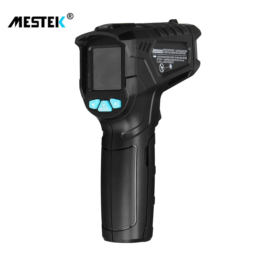 

MESTEK IR01A -50C-380C Digital Thermometer Infrared Thermometer Hygrometer Color Screen VA Return Screen Temperature Pyrometer