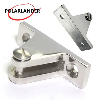

Stainless Steel 316 Mountain Type Fittings Hardware For Boat Yacht Marine Deck Hinge Accessory Bimini Top Fitting 90 Degree Pin