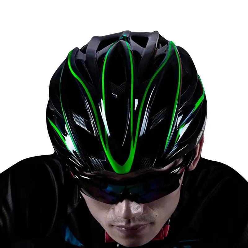 Bike Riding Helmet Integrated Shaping Mountain Bike Riding Equipment Safety Helmet, Suitable For 55-62cm21.5in-24.5in