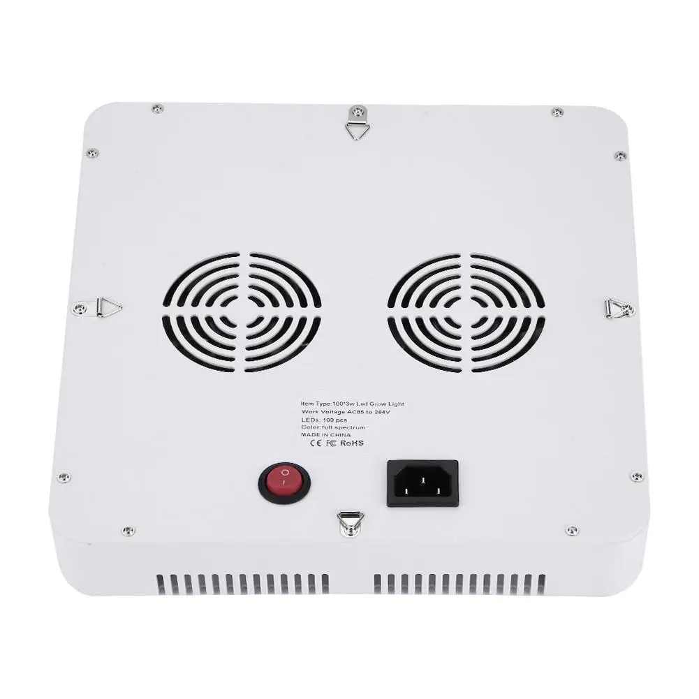 85 264V 100LED 300W Grow Light полный спектр лампа для гидропоники комнатные растения цветы ЕС