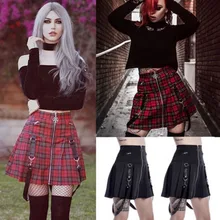 Брендовая новая стильная женская мини-юбка, клетчатые юбки, Повседневная Высокая талия, новая мода, плиссированные юбки-карандаш с оборками
