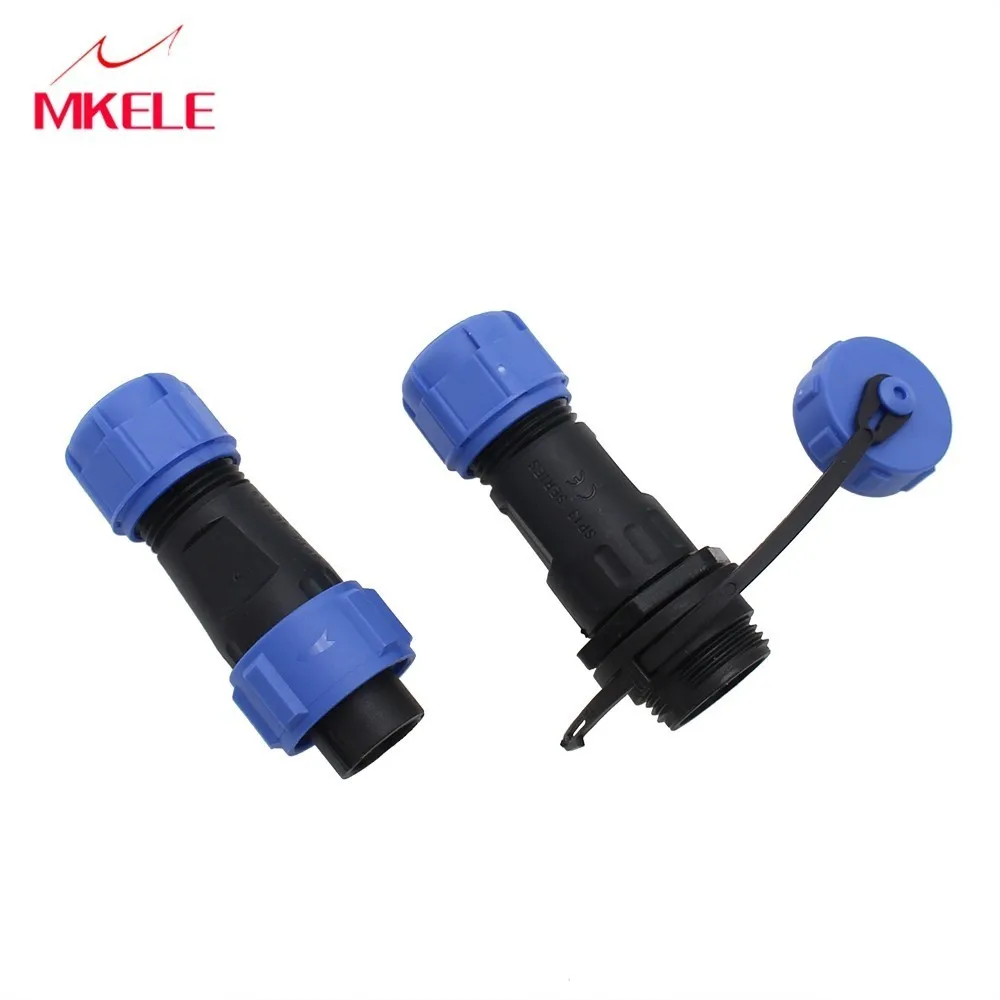 Док разъем Waterdichte Luchtvaart 13 мм стыковый соединитель IP68 SD/SP13 7 контактный Kabel