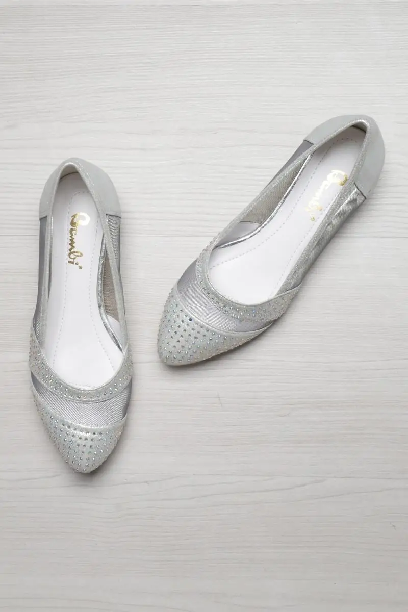 

Bambi Silver Women Ballerina D0114310878