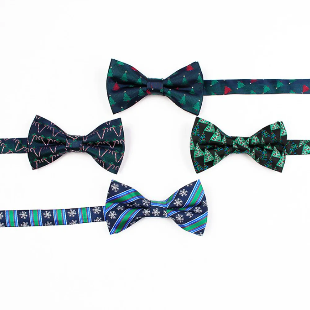 Известный бренд мужские галстуки-бабочки Рождество дерево Bowties модные для мужчин свадебные галстук повседневное бантом подарки