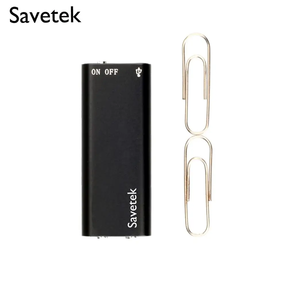 Savetek маленький мини USB ручка Голосовая активация 8 Гб цифровой Аудио Диктофон Mp3 плеер 192 кбит/с запись|Цифровые диктофоны|   | АлиЭкспресс