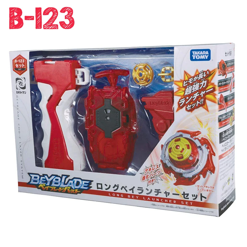 

Original TOMY Beyblade Burst Launcher set B-123/B-124/B-93/B-94/B-88 Bayblade Accessories be blade top spinner Toy for Children