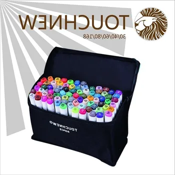 

NEW TOUCHNEW a two-headed Alcohol oily six generations school students hand-painted 30 40 48 color markers manga Affordable