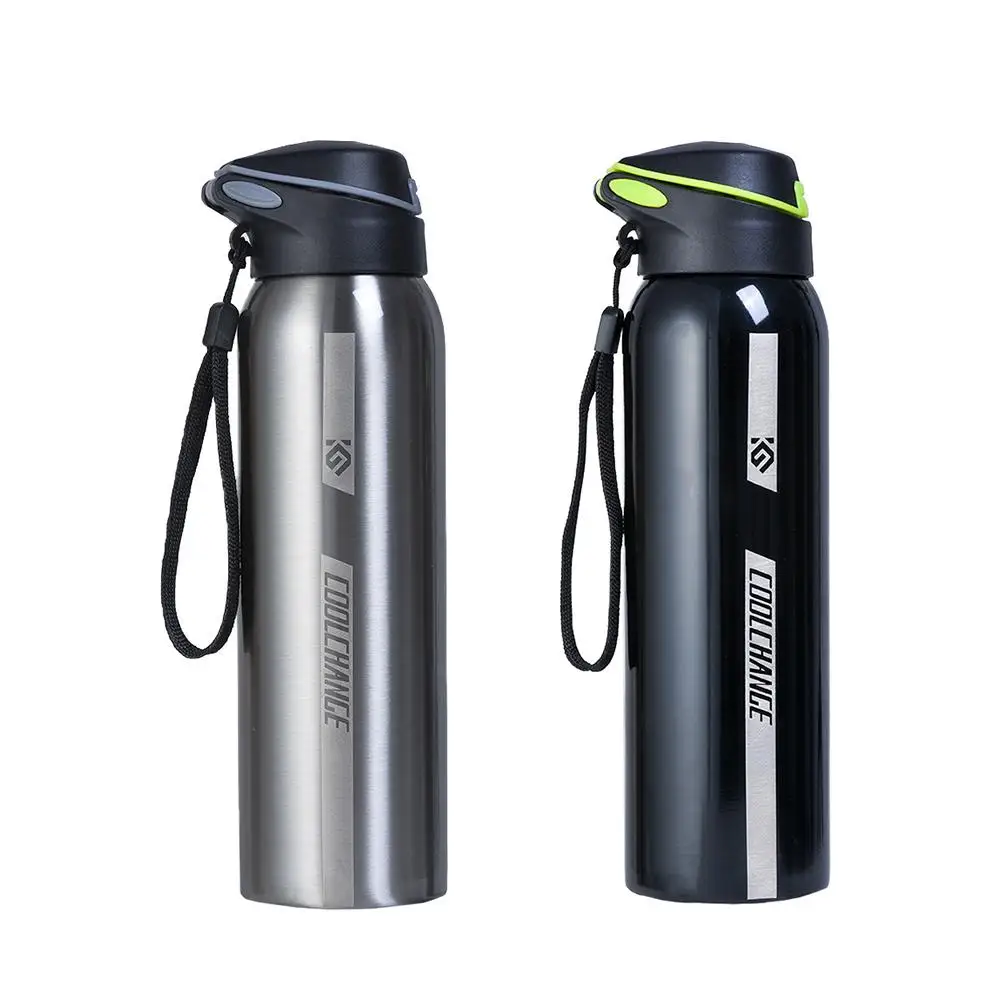 

500ml Mountain Bike Bicycle Kettle Riding Aluminum Alloy Thermos Cup Warm-keeping Water Cup Sports Kettle