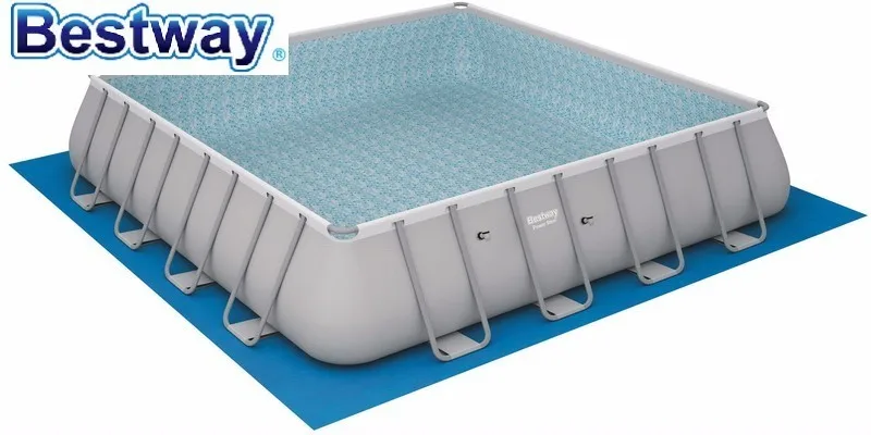 58031 Bestway 579*579 см тканый матрас для бассейна пластиковая ткань 549 19 'квадратная