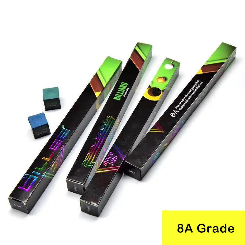 

8A High Quality Snooker Billiard Chalk Pool Cue Chalk Oil Dry Billiard No-slip Chalk Table Chalk Competition