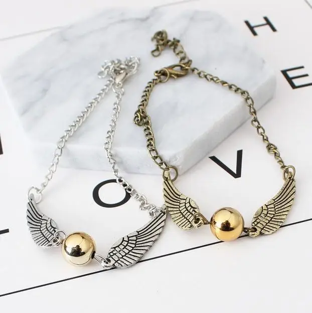 

wings Infinity brazalete Vintage Retro Acier tono para los hombres y las mujeres al por mayor accesorios