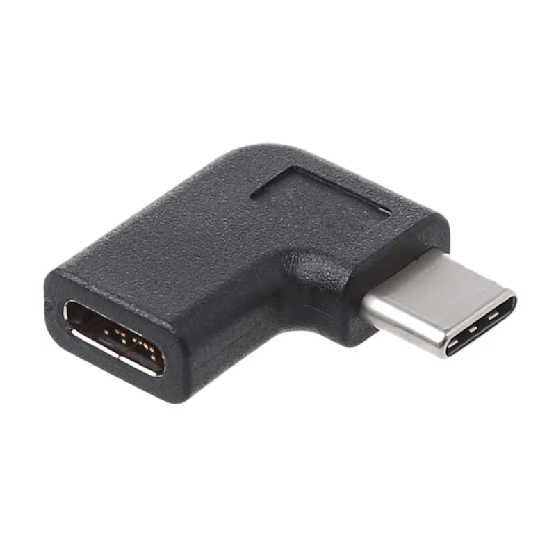 IG-90 градусов правый угол USB 3 1 Тип C папа к женскому USB-C адаптер конвертер |