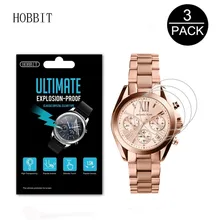 Best Offers 3Pack Nano Anti-Shock Screen Protector For Michael Kors MKT5799 MKT5012 MK5626 MK5774 MK5491 MK5538 Anti-shock Watch LCD Film