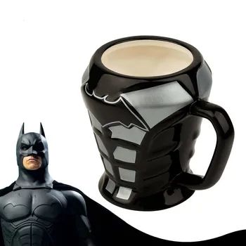 

Avengers League Batman 3D Armor Loricae Mugs Superhero Ceramics Coffee Milk Tea Cup Office Decorate Copo Cartoon Gifts Mug