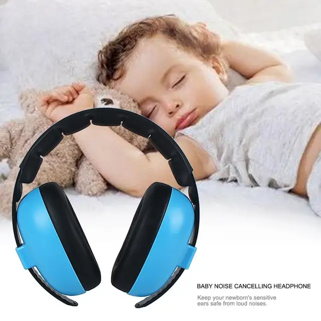 Kids Noise Cancelling Earmuffs Headphone ABS Hearing Protection Safety