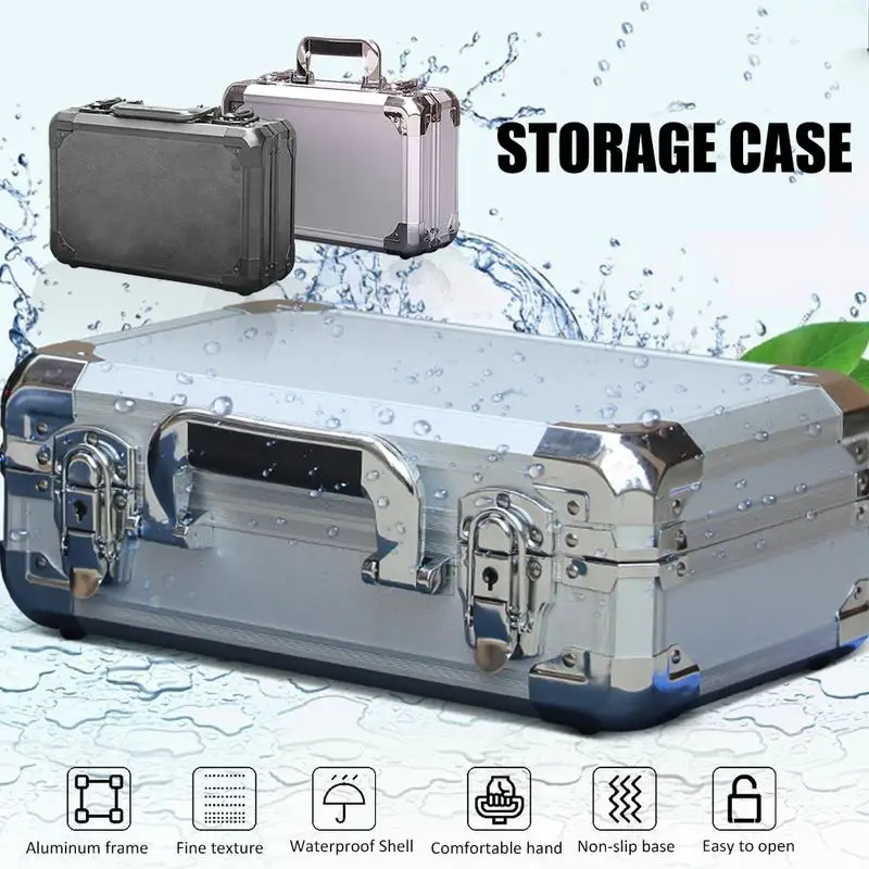 

Storage Box NS Aluminum Alloy Protection Package Box Hard Shell Game Machine EVA for Switch Carrying Case Switch Travel Baggage