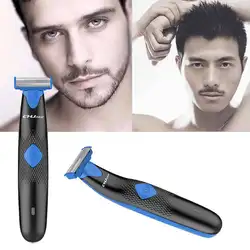 Пластик электробритва usb-платно Для мужчин бритва для волос средства ухода за бородой инструменты парикмахерские принадлежности прибор