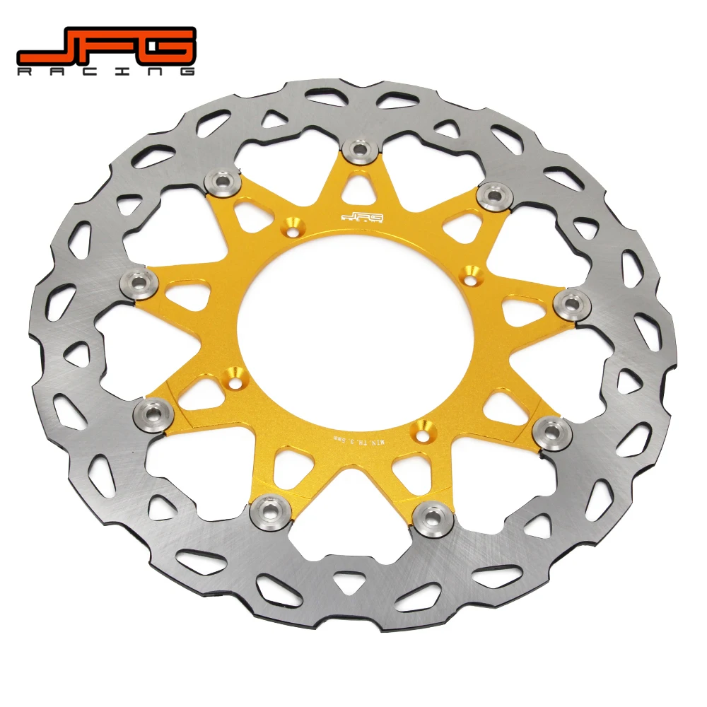 Передние плавающие тормозные диски 320 мм для SUZUKI RMZ250 2007 2015 RMZ450 2005 RMX450 2010 2012 RMZ 250 450