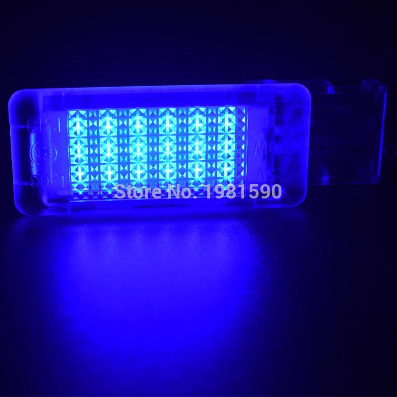 Светодиодная подсветка 18SMD для Audi A2 A3 A4 A5 A6 Q5 Q7 R8 2 шт.|Декоративная лампа| |