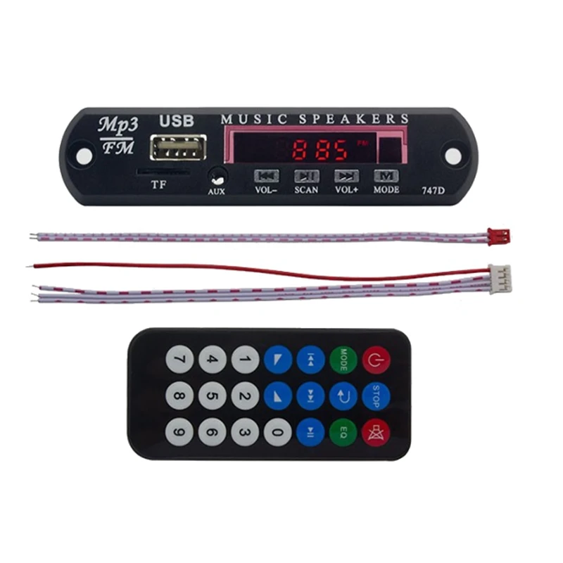 LEORY 1pc bluetooth Decoder Board Audio Amplifier Board