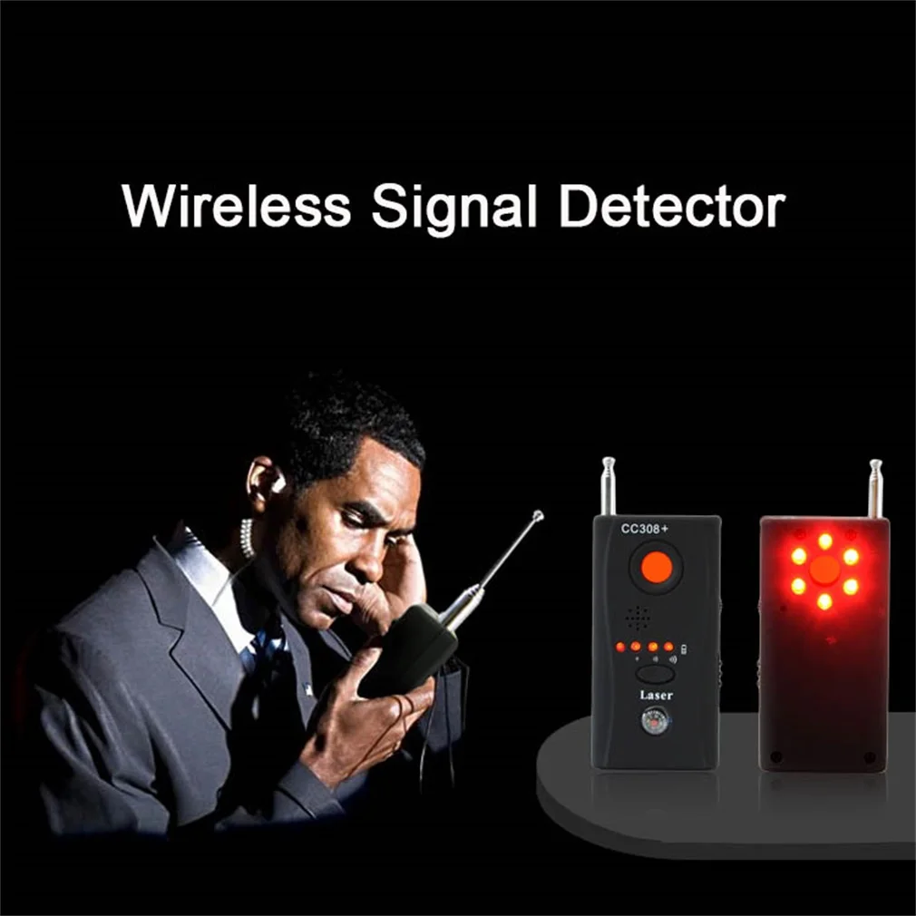 CC308 rilevatore di telecamere nascoste portatili Anti Spy Candid Bug  Finder Mini gadget di segnale Wireless GSM GPS Radio Scanner RF Tracker -  AliExpress