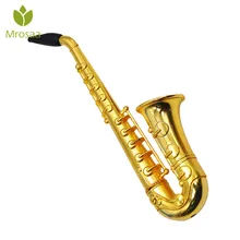 Высокое качество Mrosaa сигарета табака трубы саксофон в форме металла курительная труба металлический экран рот советы