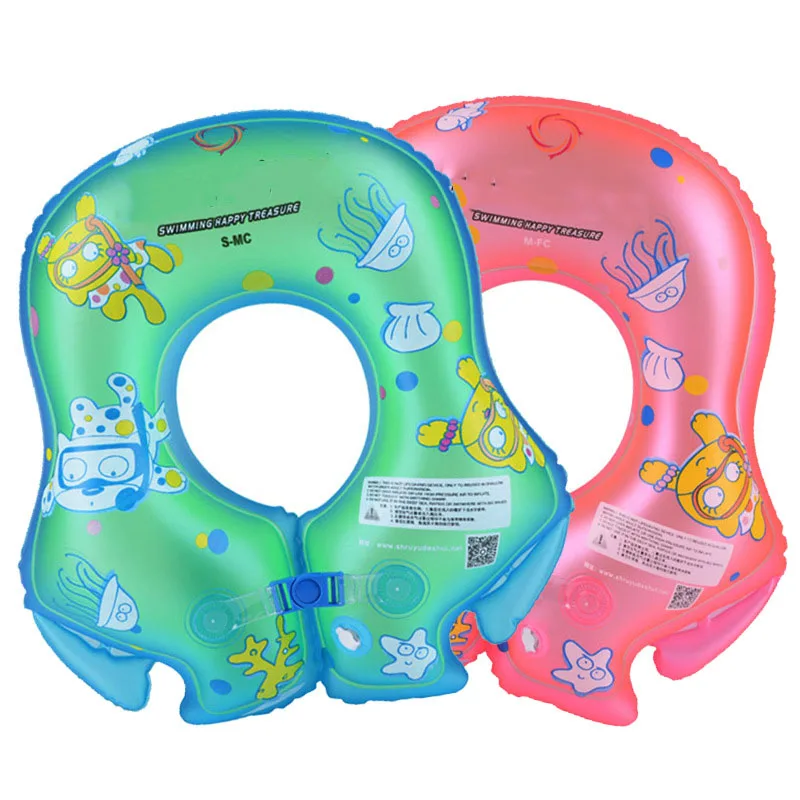 

Inflatable Baby Float Double Airbag Safety Swimming Circle Ring Water Mattress Bed Pool Party Toys Boia Piscina