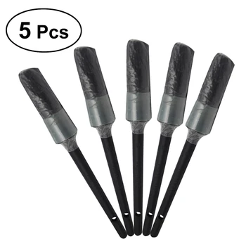 

5pcs Car Cleaning Brush Set Detail Brush for Cleaning Automotive Wheels Rims Interior and Exterior A30