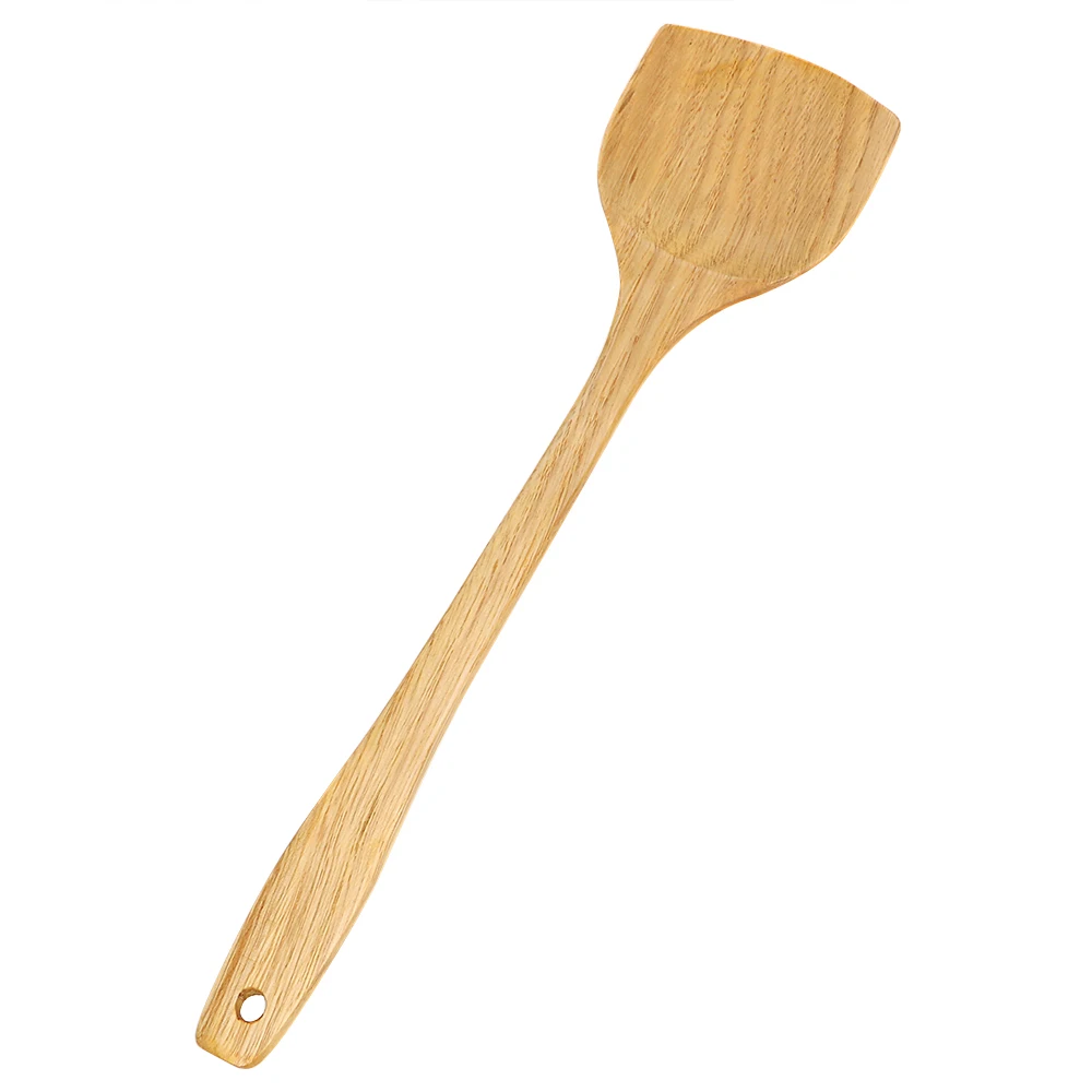 HOOMIN Деревянная Лопатка деревянная лопатка для сковороды с антипригарным покрытием кухонная ложка для риса деревянная лопатка кухонная посуда аксессуары для кухни