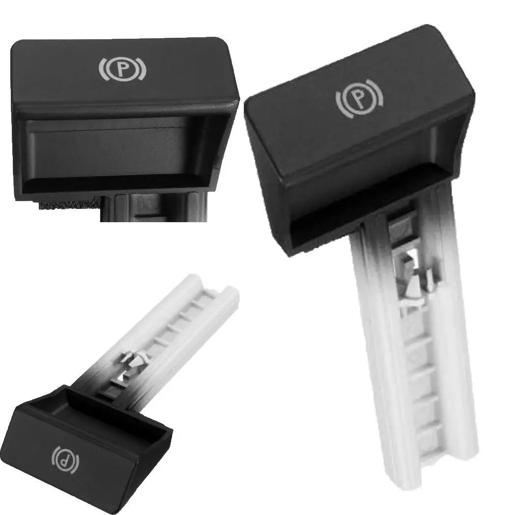 

Parking Handbrake Pull Handle Lever Switch 7L6711878F Fits Volkswagen Touareg Left Drive VW 2002-2010 02-10