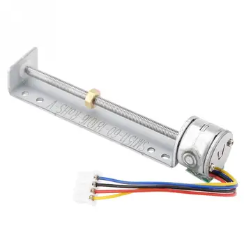 

SM1511 Micro Linear Screw Slider Stepper Motor 5V 2-phase 4-wire Pull Push Rod Actuator