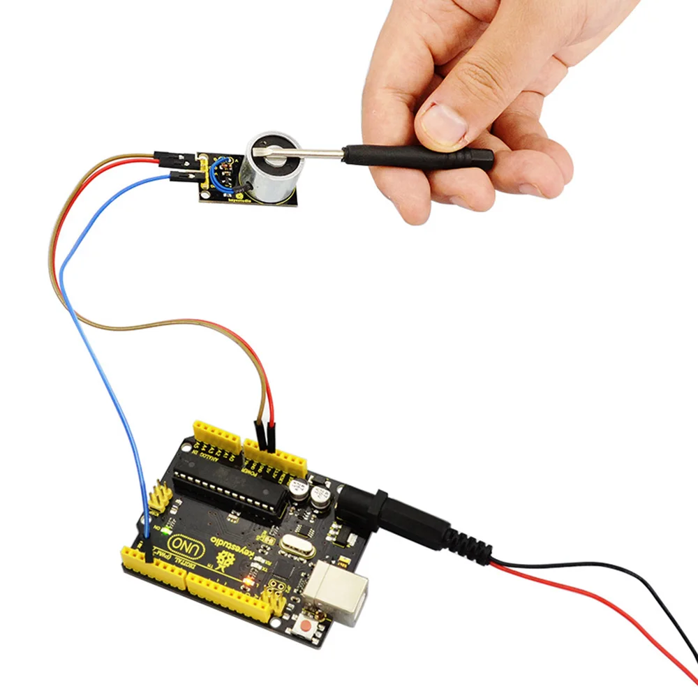 

Keyestudio Electromagnet Sensor Module Sucker Electric Magnet for Arduino
