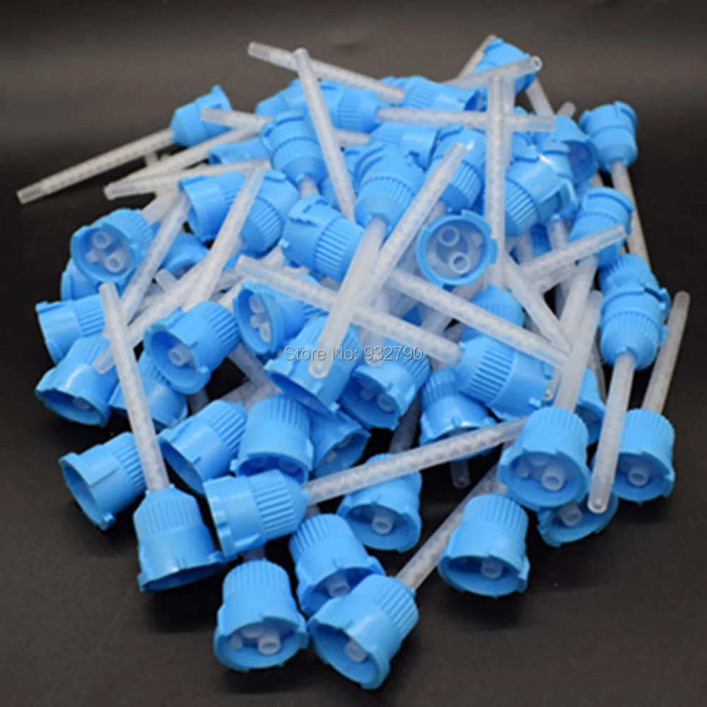 

50pcs 1:1 Epoxy Mixing Nozzle Tip for Epoxy Resin AB Glue Acrylic Adhesive Gun Applicator Static Mixer Plastic Resin Mixing Tip