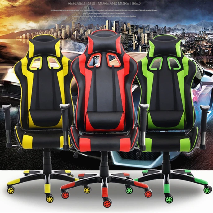عالية الجودة الأزياء مريح كرسي الكمبيوتر WCG كرسي ألعاب الفيديو 180 درجة الكذب الترفيه كرسي مكتب رفع قطب cadeira عالية الجودة الأزياء مريح كرسي الكمبيوتر WCG كرسي ألعاب الفيديو 180 درجة الكذب الترفيه كرسي مكتب رفع قطب cadeira